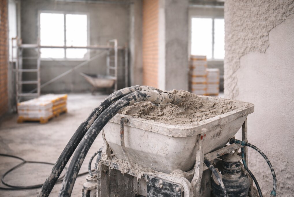 Oprema za mašinsko malterisanje zidova — Malter Sistem d.o.o.